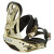 See Black/Gold Burton Custom Yo! Snowboard Binding