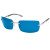 See Palladium/Blue Mirror Costa Del Mar George Polarized Sunglasses