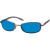 See Gunmetal/Blue Mirror Glass Costa Del Mar Bonefish Bay Polarized Sunglasses - Costa 400 Lens