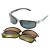 See Metallic Silver/Gray/Dark Amber/Sunrise Costa Del Mar Release Sunglasses - Polarized