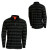 See Black Chocolate Shea Stipe Polo Shirt - Long-Sleeve - Men's