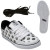 See White/Black/Sad C1RCA Lopez 50 Skate Shoe - Men's 