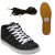 See Black/White/Paisley C1RCA 8 Track Skate Shoe - Men's