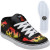 See Black/White Hell-A C1RCA 8 Track Skate Shoe - Men's