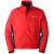 See Patrol Red/Dark Shadow Cloudveil Inertia Peak Jacket - Men's