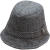 See Heather Gray Herringbone Coal Considered Marshall Fedora -  Women's
