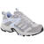 See Light Gray/Bahama Blue Columbia Karasi Trail Shoes - Women's