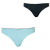 See Pool/Navy Carve Designs Bondi Reversible Bikini Bottom - Women's