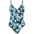 See Navy Hibiscus Carve Designs Laguna Swimsuit - Women's