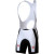 See White/Gray Castelli Free Bibshort - Men's