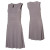 See Gray Contourwear Flow Dress - Sleeveless - Women's
