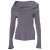 See Gray Contourwear HoodieWrap Shirt - Long-Sleeve - Women's