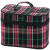 See Pink Plaid DAKINE Betty Hard Shell Make-Up Case - Women's