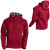 See Crimson DAKINE Device Full-Zip Hooded Sweatshirt - Men's