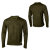 See Dark Olive Soba DAKINE Mid Weight Soba Baselayer Shirt - Men's