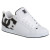 See White/Black/Met. Silver DC Court Graffik Skate Shoe - Women's