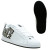 See White/Silver DC Court Graffik SE Skate Shoe - Men's
