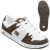 See White/Dark Chocolate DC Manteca 3 Skate Shoe - Men's
