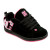 See Black/Crazy Pink/Black DC Court Graffik SE Skate Shoes - Kids'