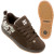 See Dark Chocolate/Oyster DC Court Graffik SE Skate Shoes - Kids'