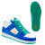See White/Strong Blue DC Manteca 2 Mid SE Skate Shoe - Women's
