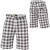 See White Plaid DC Caddy Short - Men's