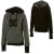 See Black/Monogram DC Daffy Full-Zip Hooded Sweatshirt - Women's