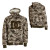 See Oak Multi-Camo DC Spectrum Soft Shell Jacket - Men's
