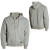 See Heather Gray DC Brave II Full-Zip Hooded Sweatshirt - Men's