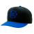 See Black DC New Guy Back Snap Baseball Cap - Men's