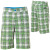 See Green Tea Plaid DC Memo Chino Short - Men's