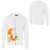 See White DC Mars Full-Zip Hooded Sweatshirt - Men's