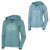 See Stone Blue DC Pearl Reversible Full-Zip Hooded Sweatshirt - Women's