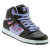See Black/Lavender DC Rebound Hi Skate Shoe - Women's See Black/Lavender DC Rebound Hi Skate Shoe - Women's