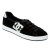 See Black/Metallic Silver DC Court Slim Shoe - Women's