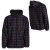 See Black Plaid DC Levy Windbreaker Jacket - Men's See Black Plaid DC Levy Windbreaker Jacket - Men's