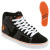 See York Black/White Pinstripe Dekline Sixer Skate Shoe - Men's