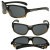 See Blk to Tan Fade/Gray Dragon Stocker Sunglasses