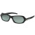 See Jet/Green Gradient Dragon Radial Sunglasses - Women's