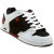 See White/Black Leather DVS Militia Skate Shoe - Men's See White/Black Leather DVS Militia Skate Shoe - Men's