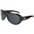 See Gloss Black/Grey Electric Gauge Sunglasses