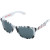 See White Wild Things/Grey Electric Detroit Sunglass