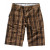 Element Tartan Short - Men's