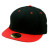 See Black/Red Emerica Backside Pure Baseball Hat 