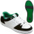 See White/Black/Green eS Accel TT Skate Shoe - Men's