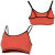 See Coral/Black Ex Officio Soytopia Seamless Tank Bra - Women's