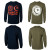 See Army/Navy Foundation OG Star & Moon / Franken Offical T-Shirt - Long-Sleeve - Men's - 2 Pack