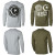 Foundation OG Star & Moon / Franken Offical T-Shirt - Long-Sleeve - Men's - 2 Pack