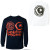 See White/Navy Foundation OG Star & Moon / Franken Offical T-Shirt - Long-Sleeve - Men's - 2 Pack