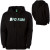 Forum Wordmark Full-Zip Hooded Sweatshirt - Men's 